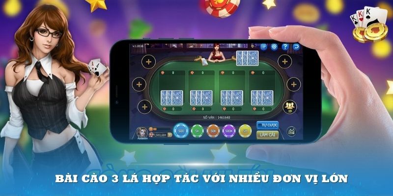 Bài Cào 3 Lá Là Gì? Bật Mí Cách Chơi Ẵm Trọn Tiền Cược 3 Bài cào 3 lá hợp tác với nhiều đơn vị lớn