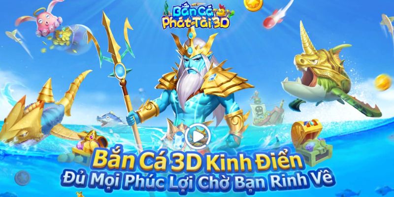 Bắn Cá Phát Tài - Tận Hưởng Không Gian Đại Dương Huyền Bí 3 Các yếu tố đặc sắc trò chơi bắn cá tại sảnh